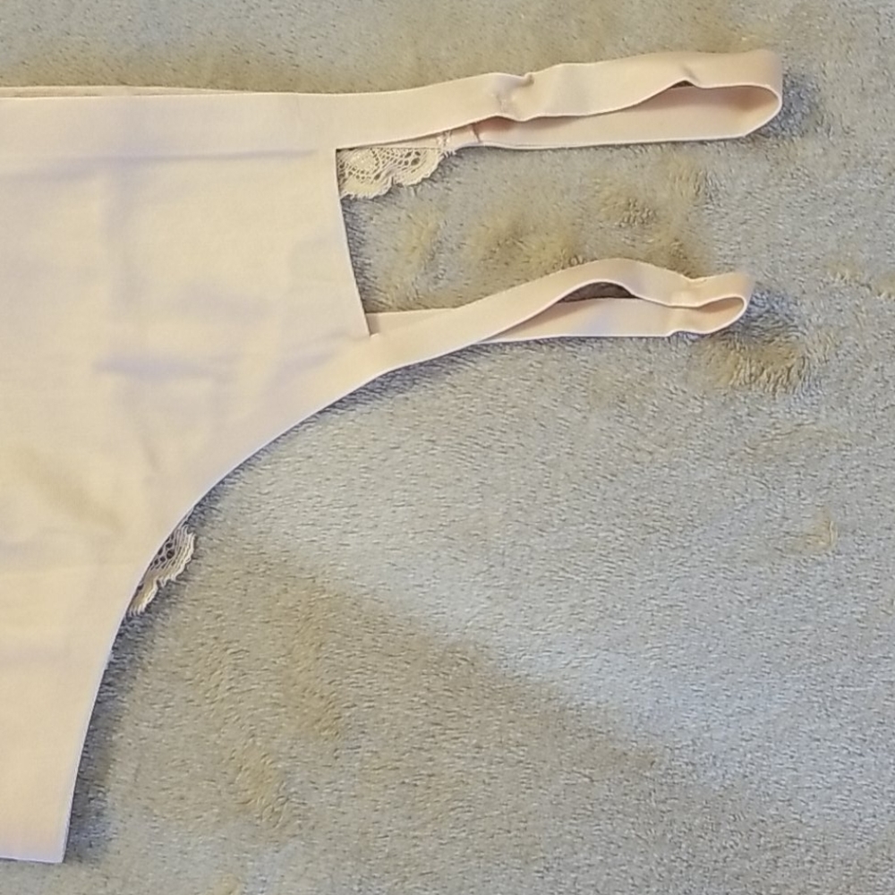 3/$25 Sam Edelman Peek a Cheek Panty in Rose Dust - Picture 3 of 7